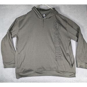 Ecko Unltd Hoodie Mens Size 4XL Green Long Sleeve Hoodie Y2K Streetwear Hip Hop